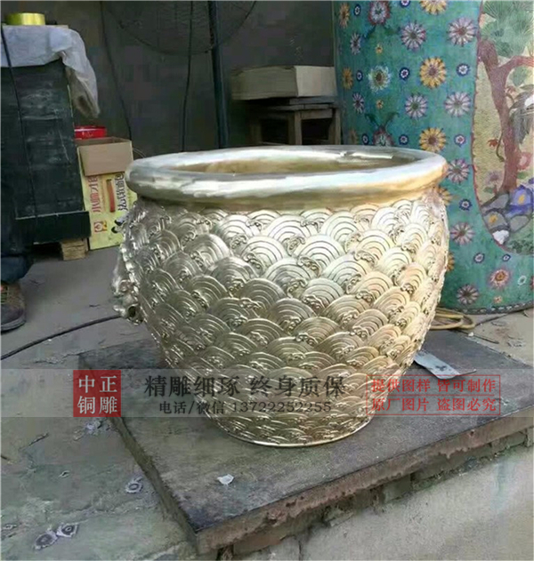 銅缸鎮(zhèn)宅招財(cái)